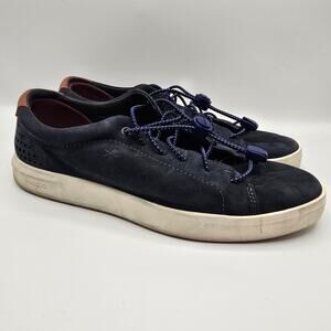 Mozo Mavi 2 Slip & Oil Resistant navy blue suede shoes women's 9 Shoes for Crews